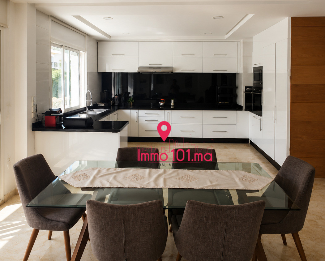 Location villa meublée avec vue sur mer à Harhoura ZLLVM2470